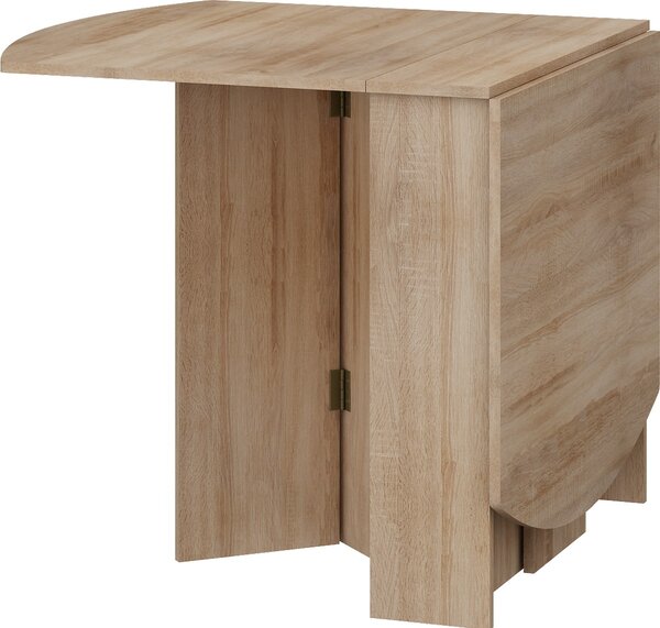 Masă de sufragerie extensibilă Elston 2 (stejar deschis sonoma) (pentru 4 până la 6 persoane). 746437