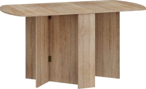 Masă de sufragerie extensibilă Elston 2 (stejar deschis sonoma) (pentru 4 până la 6 persoane). 746437