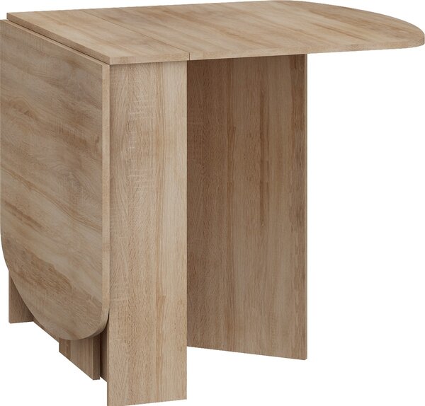 Masă de sufragerie extensibilă Elston 2 (stejar deschis sonoma) (pentru 4 până la 6 persoane). 746437