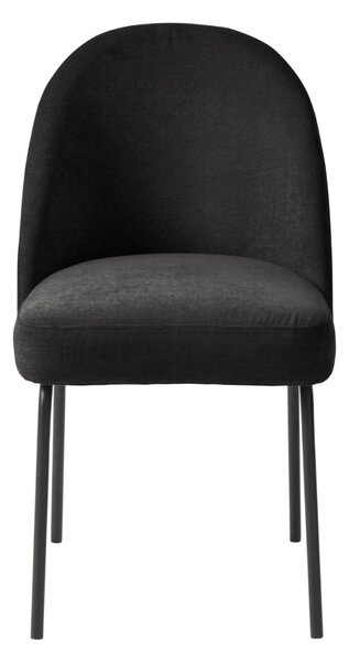 Scaun de dining Creston, negru