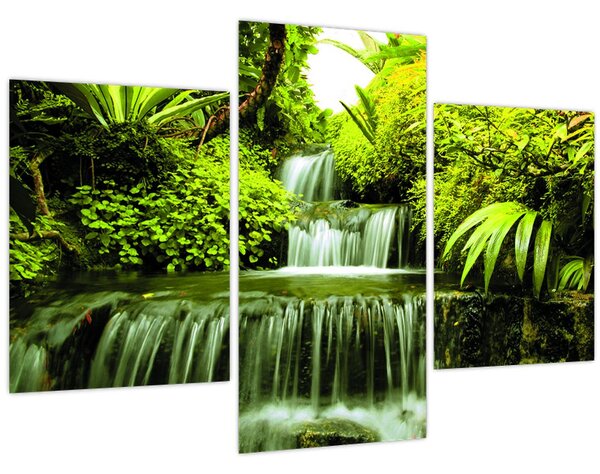 Tablou - Cascade indoneziene (90x60 cm)