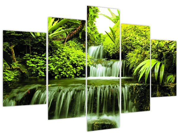 Tablou - Cascade indoneziene (150x105 cm)