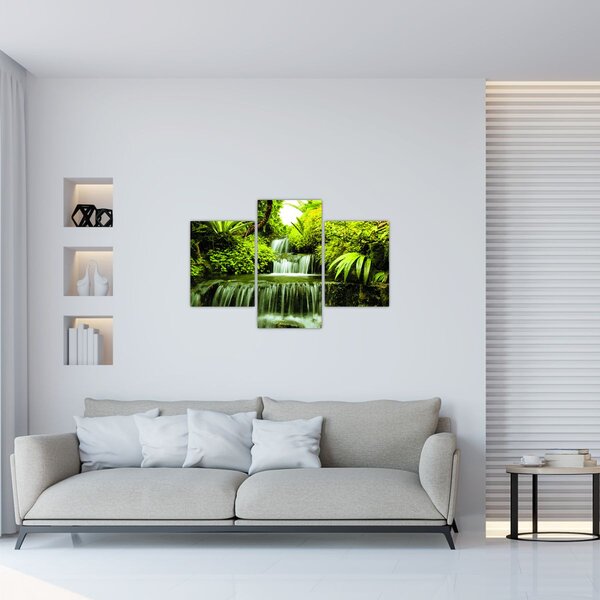 Tablou - Cascade indoneziene (90x60 cm)