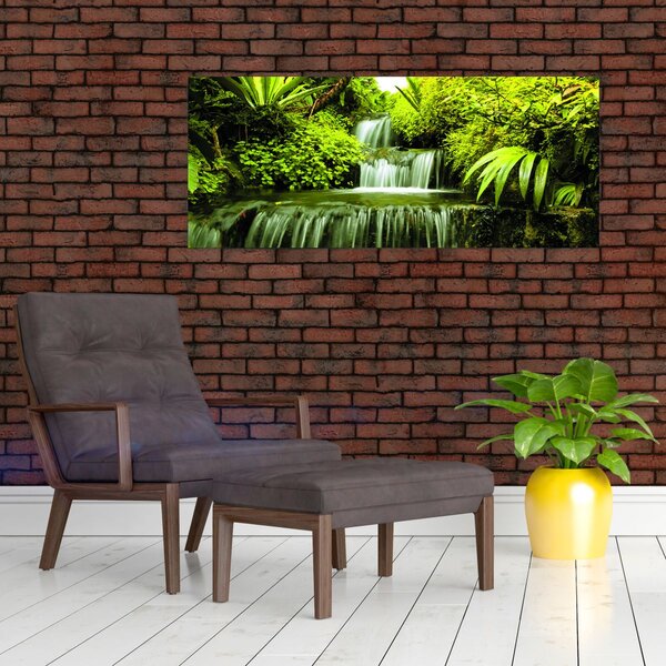 Tablou - Cascade indoneziene (120x50 cm)