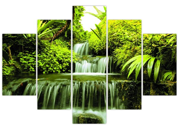 Tablou - Cascade indoneziene (150x105 cm)