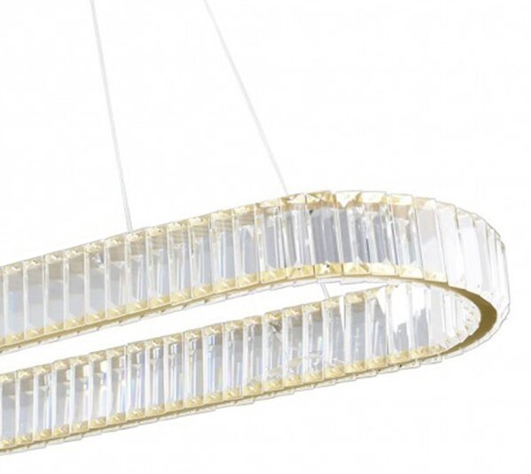 Lampa LED APP1508-CP BRUSH GOLD
