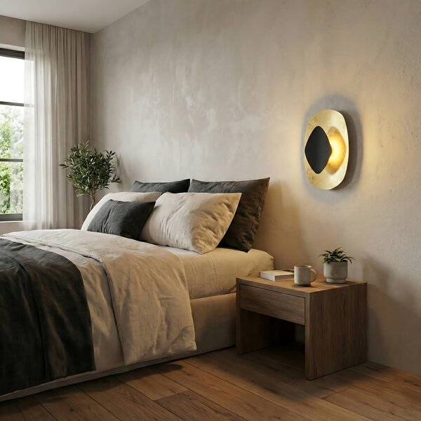 Lampa de perete APP1270 BLACK GOLD