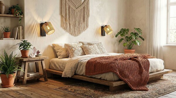 Lampa de perete APP1823-1W NATURE BLACK