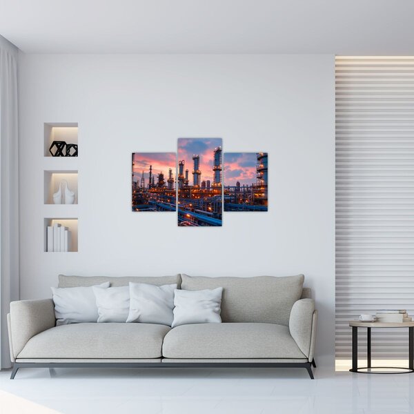 Tablou - Instalație industrială (90x60 cm)