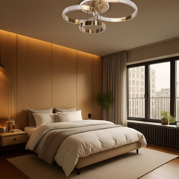 Lampa LED G004-C Brush Gold
