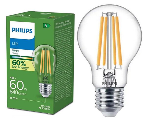 Bec LED ULTRAEFFICIENT VINTAGE Philips A60 E27/4W/230V 3000K