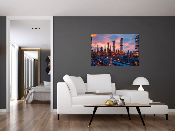 Tablou - Instalație industrială (90x60 cm)