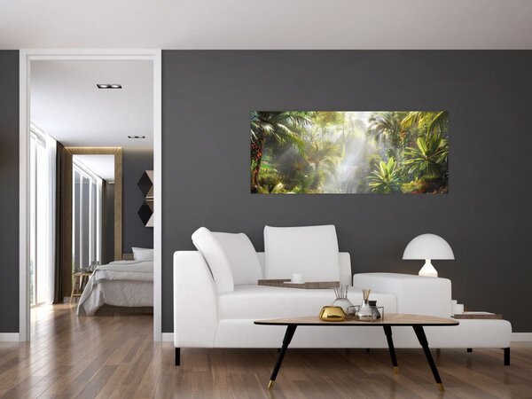 Tablou - Pădure tropicală (120x50 cm)