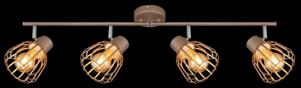 Globo 54663-4 - Spot OLIN 4xE27/40W/230V