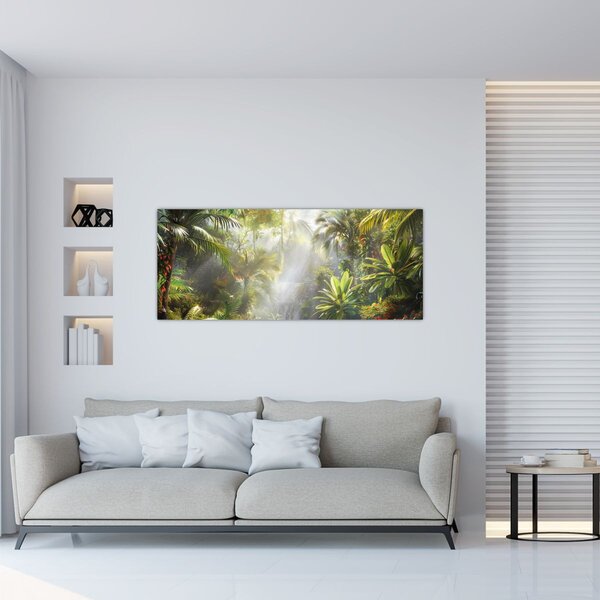 Tablou - Pădure tropicală (120x50 cm)