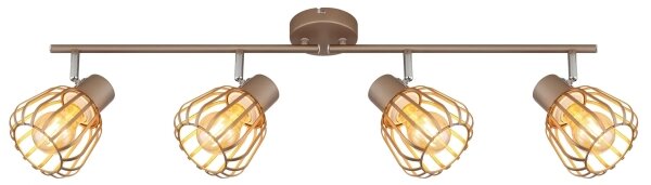 Globo 54663-4 - Spot OLIN 4xE27/40W/230V