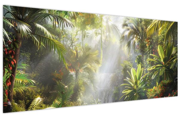 Tablou - Pădure tropicală (120x50 cm)