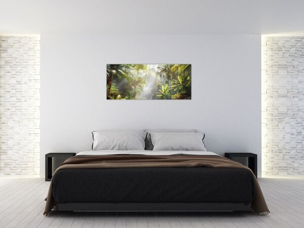 Tablou - Pădure tropicală (120x50 cm)