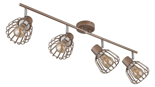 Globo 54663-4 - Spot OLIN 4xE27/40W/230V