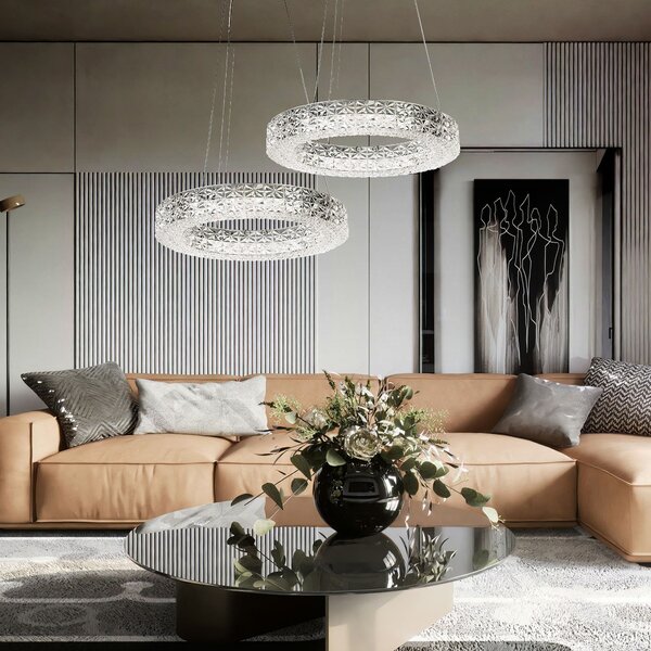 Lampa LED MS004-CP 40cm CHROME
