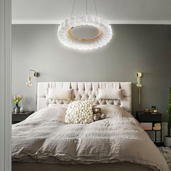 Lampa LED MS018-CP ROSE GOLD 40cm
