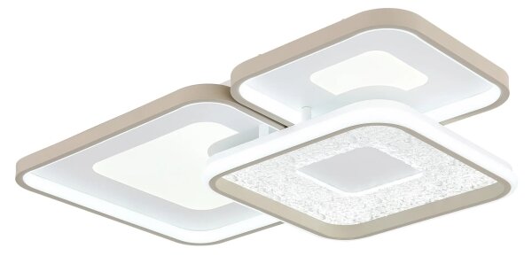 Globo 48097-62 - Plafonieră LED reglabilă MOSAIKO LED/55W/230V 65x45,5 cm + telecomandă