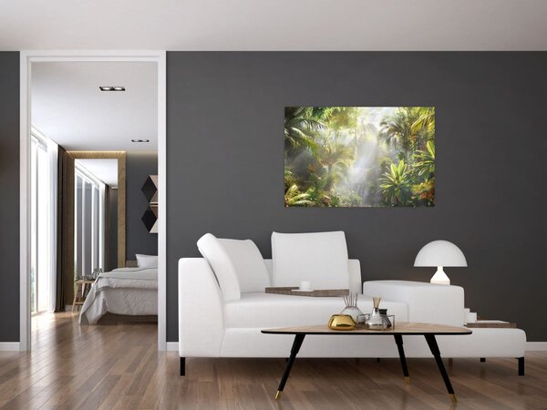 Tablou - Pădure tropicală (90x60 cm)