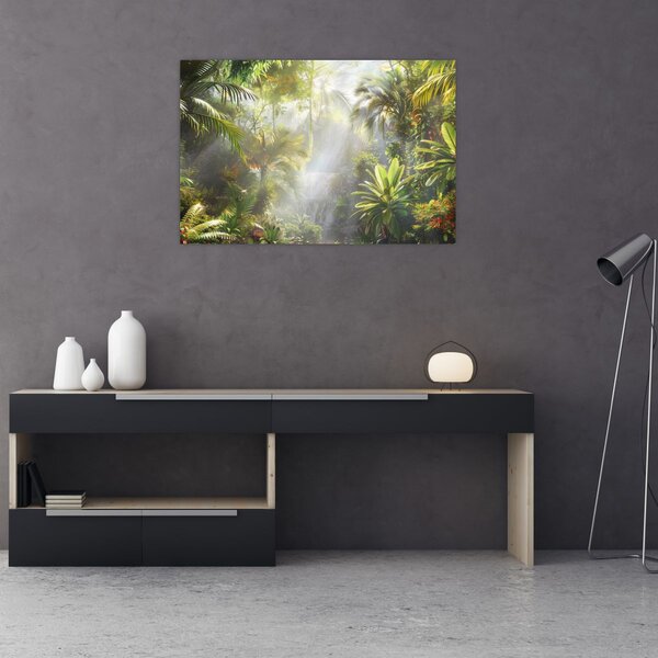 Tablou - Pădure tropicală (90x60 cm)