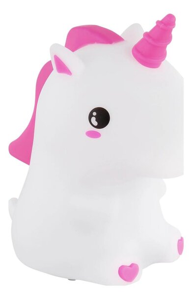 Globo 2873-LED RGBW Veioză de veghe reîncărcabilă, dimabilă, pentru copii, model UNICORN, LED/1,5W/5V, 1200 mAh