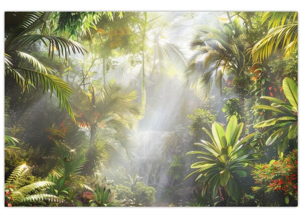 Tablou - Pădure tropicală (90x60 cm)