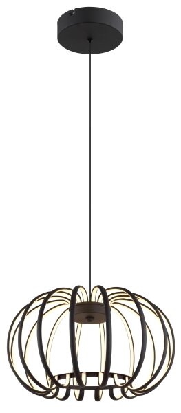 Globo 15946B - Lustra LED dimabilă pe cablu RIBBON LED/40W/230V 3000K neagră