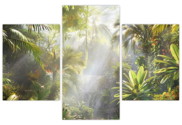 Tablou - Pădure tropicală (90x60 cm)