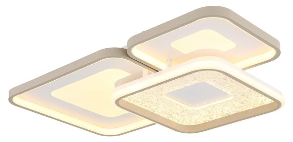 Globo 48097-62 - Plafonieră LED reglabilă MOSAIKO LED/55W/230V 65x45,5 cm + telecomandă
