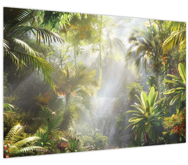 Tablou - Pădure tropicală (90x60 cm)