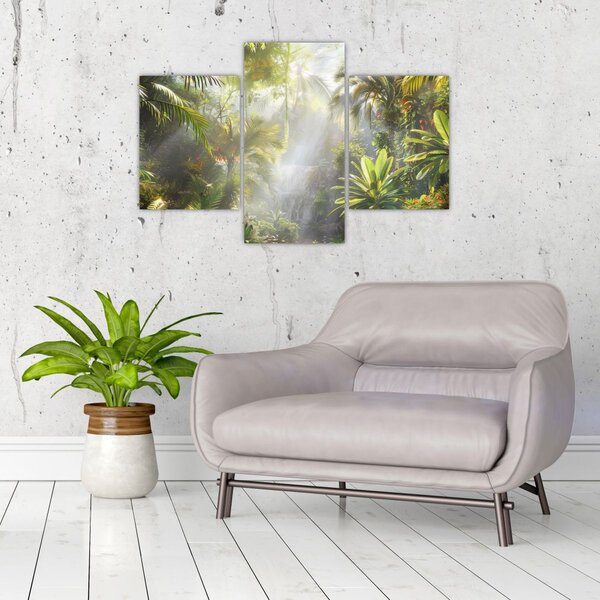 Tablou - Pădure tropicală (90x60 cm)