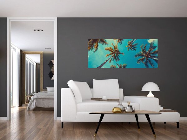 Tablou - Palmieri înalți (120x50 cm)