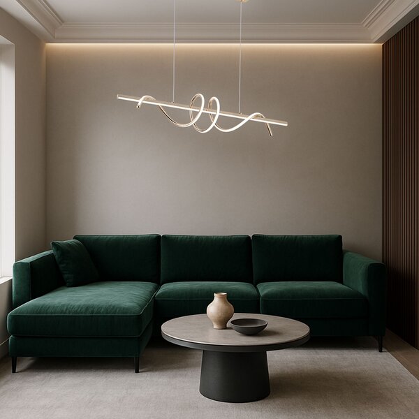 Lampă suspendată LED G065-CP Gold