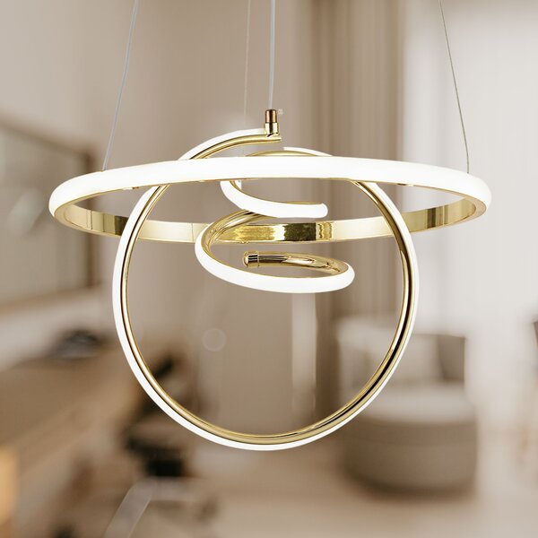 Lampă suspendată LED G066-CP Gold