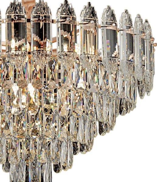 Lampă suspendată Cristal G057-CP 50cm GOLD
