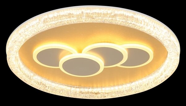 Globo 48476-40R - Plafonieră LORAINE LED/40W/230V, diam. 49,5 cm, auriu