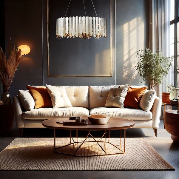 Lampa APP1763-8CP metal CHROME
