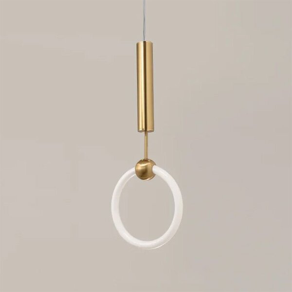 Lampă suspendată LED LHJ059-1CP Brush Gold