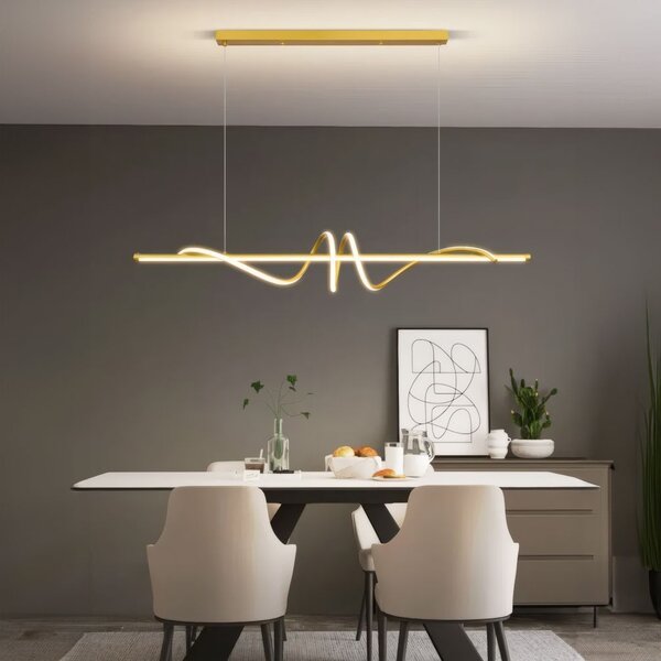 Lampa LED LHJ024-CP 120 cm GOLD