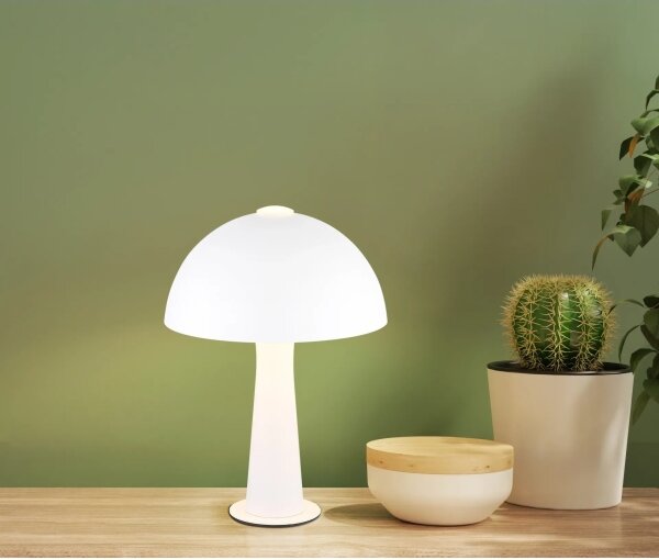 Globo 50670107 - Lampă de masă JULIA 1xE14/25W/230V albă
