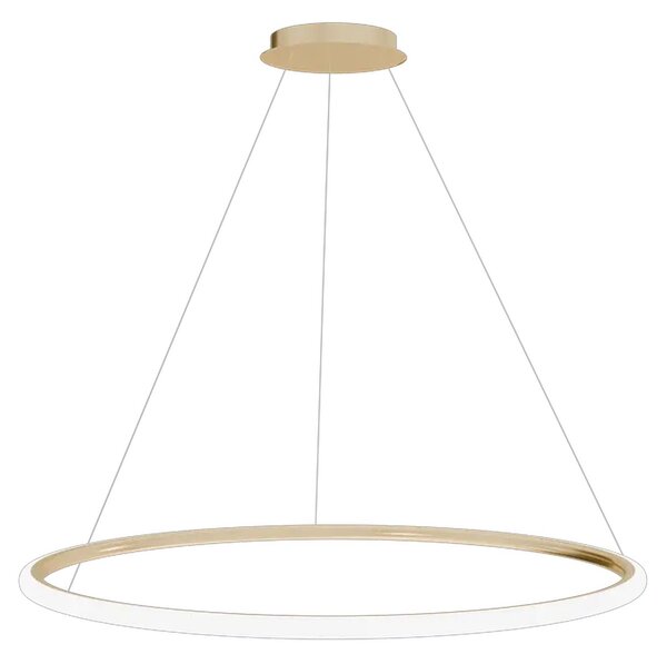 Toolight Toolight, lampă suspendată 40cm, 24W, 3000K, LHJ001-CP, auriu strălucitor, OSW-50000