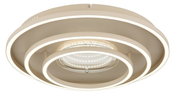 Globo 48564-40S - Plafonieră LED LAWANDA LED/40W/230V, diam. 51 cm, bej