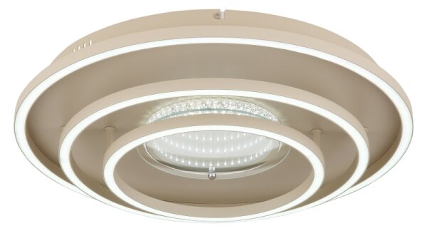 Globo 48564-40S - Plafonieră LED LAWANDA LED/40W/230V, diam. 51 cm, bej