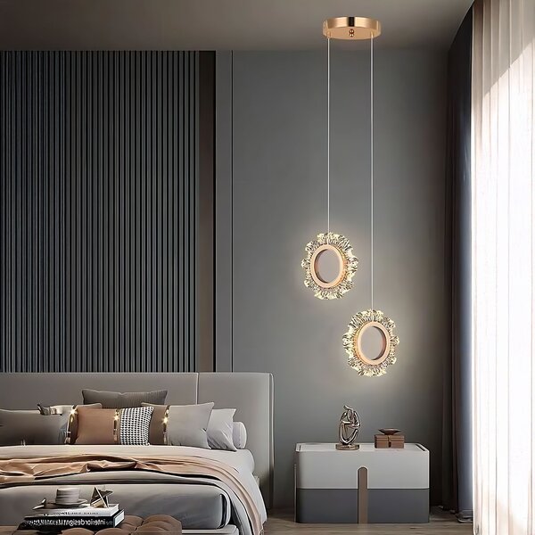 Lampa LED LHJ103-2CP GOLD