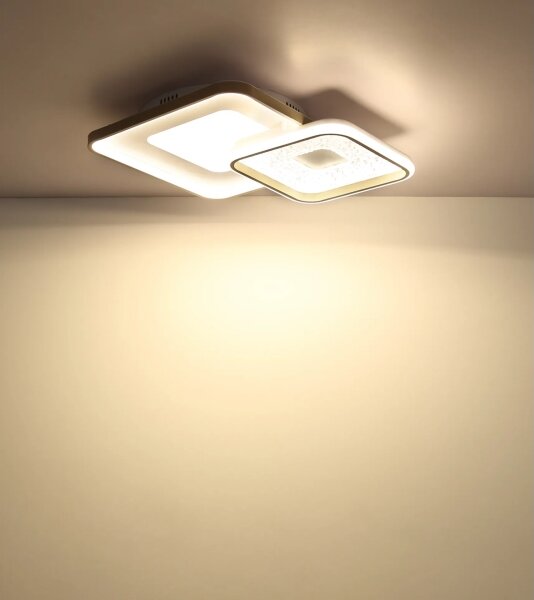 Globo 48097-48 - Plafonieră LED reglabilă MOSAIKO LED/48W/230V 50x50 cm + telecomandă