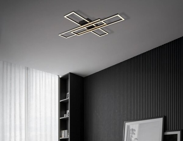 Globo 67363-55 - Lampă de tavan LED TATJANA LED/55W/230V 3000K 80x60 cm